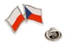Znaczek Flaga Polska Czechy