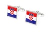 Spinki Koszulowe Flaga Chorwacji