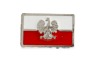 Znaczek Flaga Polski z Orzełkiem