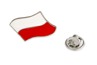 Przypinka z polską flagą