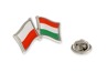 Znaczek pins Polska i Węgry