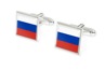 Spinki z Flagą Rosji