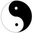 Wisiorek symbol Ying Yang