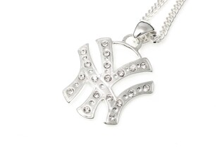 Oryginalny wisior w stylu Bling Bling z symbolem nieśmiertelnego miasta New York