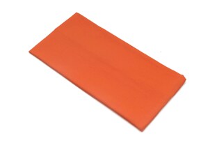 Wygodna opaska do włosów, wykonana z szerokiej, elastycznej dzianiny w kolorze Orange