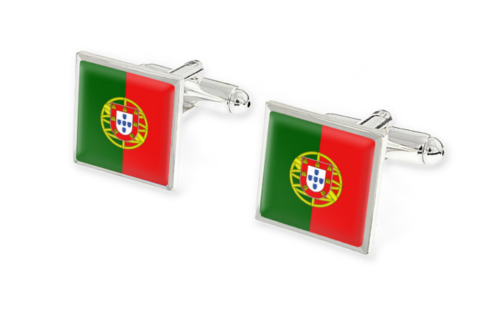 Spinki Flaga Portugalii