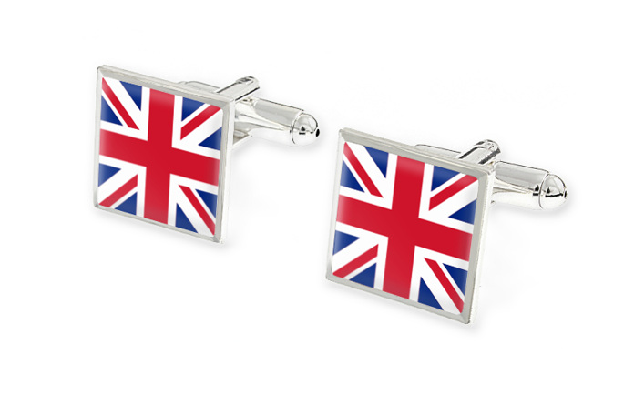Spinki flaga Wielkiej Brytanii