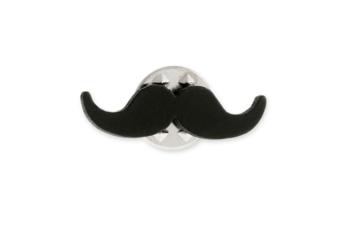 Przypinka Czarne Wąsy Pins