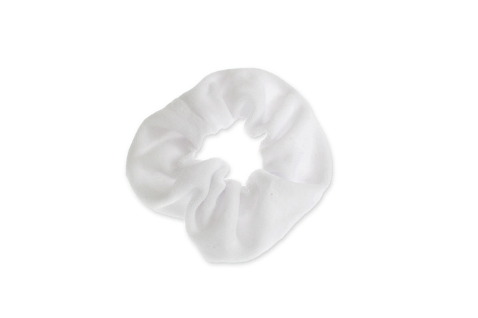 Biała Owijka Scrunchie