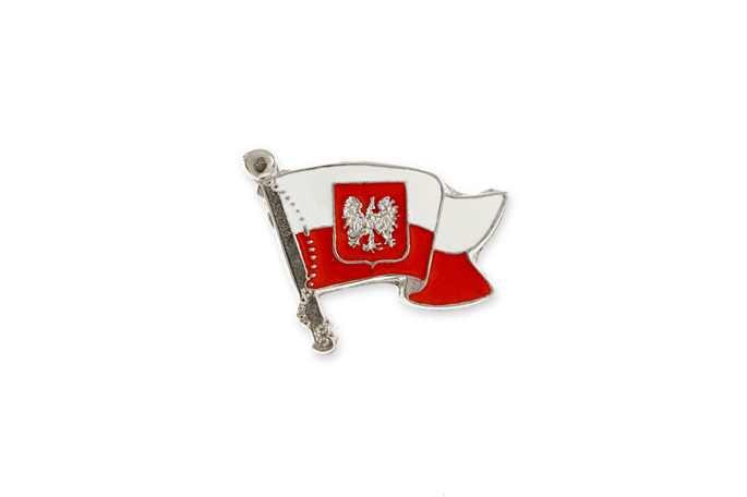 Znaczek Powiewająca Flaga Polski